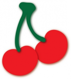Free Cherries Clipart Image 0071-0906-0821-4330 | Food Clipart