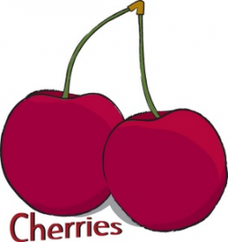 Free Cherry Clipart Image 0515-0906-0721-3951 | Food Clipart