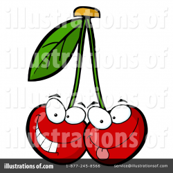 Cherries Clipart #217272 - Illustration by Hit Toon