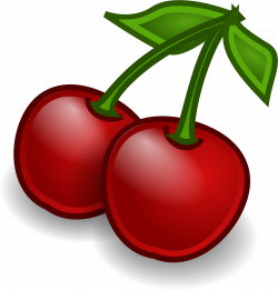 Clipart - fruit-cherries