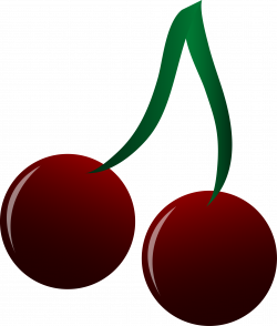 Black Cherries Vector Clip Art - Free Clip Art