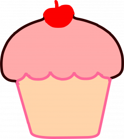 Brown Cupcake Cherry Clipart Png - Clipartly.comClipartly.com