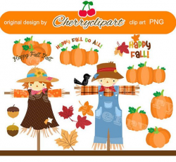 Happy Fall to All-Digital Clipart -Personal and Commercial Use ...