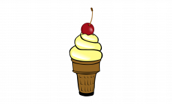 Soft ice cream with cherry Icons PNG - Free PNG and Icons Downloads