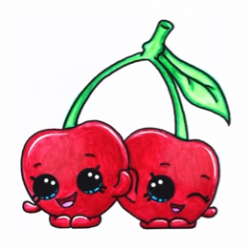 Cheeky Cherries | Art/Drawings | Pinterest | Cherries, Kawaii and ...