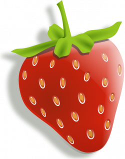 Strawberries, Lemons & Cherries - Fruit Clipart