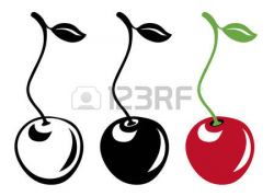 Sweet cherries clipart - Clipground