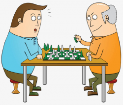 People Playing Chess At Pk, Play Chess, Piece, Duel PNG Image and ...
