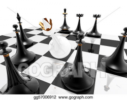Stock Illustration - Chess: checkmate. Clipart gg57006912 - GoGraph