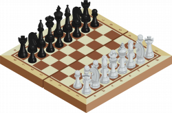 HD Chessboard Png Clip Art - Wooden Chess Board , Free ...