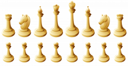 White Chess Pieces PNG Clipart - Best WEB Clipart