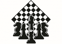 Chess Logo #1 Chessboard Pieces Setup Board Game Strategy Player ...