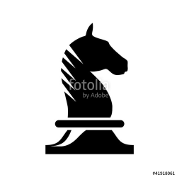 Logo horse of chess # Vector