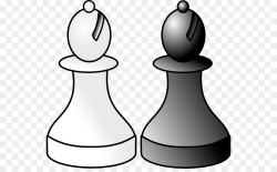 Chess piece Pawn Clip art - Bishop Cliparts png download - 600*549 ...