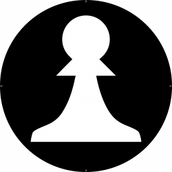 Chess Piece Symbol – White Pawn – Peón Blanco Icons PNG - Free PNG ...