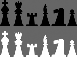 Chess Set Pieces clip art Free vector in Open office drawing svg ...