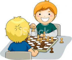 Playing Chess Stock Vector - FreeImages.com