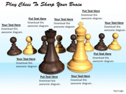 Stock Photo Corporate Business Strategy Play Chess To Sharp Your ...