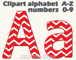 Clipart Alphabet Chevron Clip art alphabet digital
