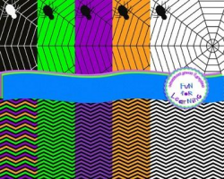 FREEBIE: Spook in Style! Halloween Digi Papers {Clipart Co | Free ...