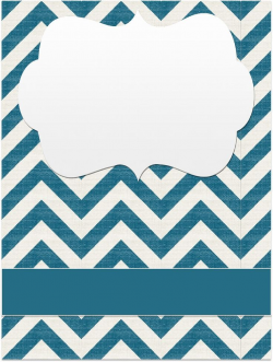 Binder Covers - Chevrons | Scribd | fonts, clipart, and more ...