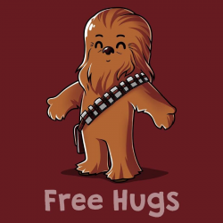 Hug a Wookiee | Hug, Star and Chewbacca