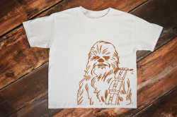 Chewbacca Svg Chewy Silhouette Decals Star Wars Shirt Svg