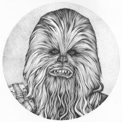 Chewbacca drawing. | Star wars drawings, Chewbacca and Drawings