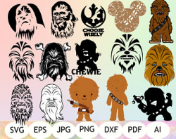 Chewbacca clipart | Etsy