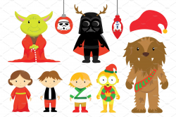 Star Wars Characters Clipart Set ~ Illustrations ~ Creative Market