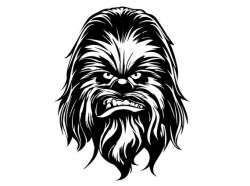 Star Wars Chewbacca Head