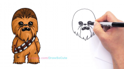 Chewbacca Drawing at GetDrawings.com | Free for personal use ...