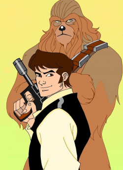 Star wars: Han solo and Chewie by dmtr1981 on DeviantArt