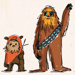 84 best Chillin with Chewie! images on Pinterest | Chewbacca, Star ...