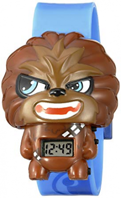 Amazon.com: BulbBotz Kids' 2020169 Star Wars Chewbacca Quartz Watch ...