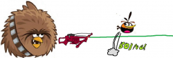 Image - Chewie shooting lasers.jpg | Angry Birds Fanon Wiki | FANDOM ...