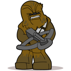 star wars wookie clip art | LEGO Express • Star Wars: Chewbacca (via ...