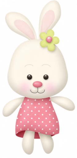 Cute Clipart Baby Girl Rabbit Bunny | Cute Clipart | Baby ...
