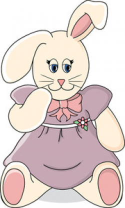 Free Bunny Clipart Image 0515-1103-2704-2934 | Easter Clipart