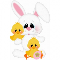 126 best easter clipart images on Pinterest | Easter bunny, Rabbits ...