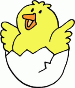 Chick Hatching Clipart