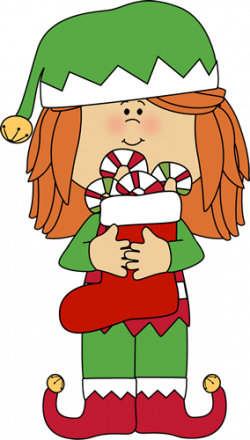 CHRISTMAS GIRL ELF CLIP ART | CLIP ART - CHRISTMAS 1 - CLIPART ...