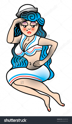 pin up sailor girl clipart - Clipground