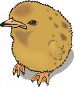 Fuzzy Baby Chick Clip Art at Clker.com - vector clip art online ...