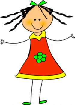Happy girl clipart free clipart images 2 - Clipartix