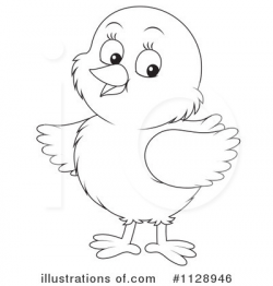 Chick Clipart #1128946 - Illustration by Alex Bannykh