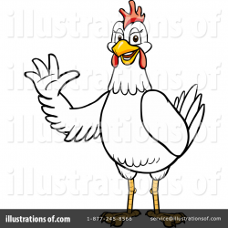 Chicken Clipart #1104827 - Illustration by Cartoon Solutions
