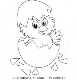 Chick Clipart #1228647 - Illustration by Alex Bannykh
