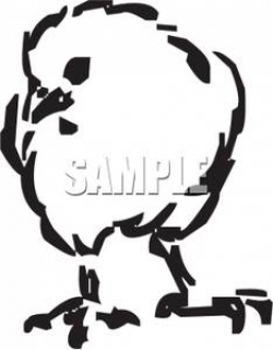 Baby Chicken Clipart Black And White | Clipart Panda - Free Clipart ...