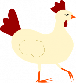 Chicken clipart transparent background - Pencil and in color chicken ...